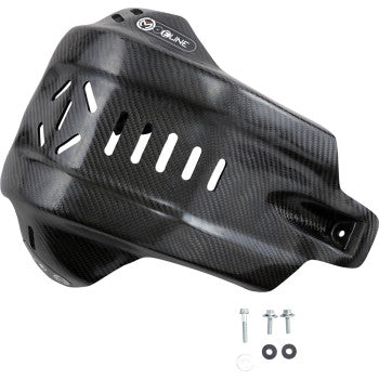 Moose Offroad Carbon Fiber Skid Plate Carbon Fiber Skid Plate - Honda