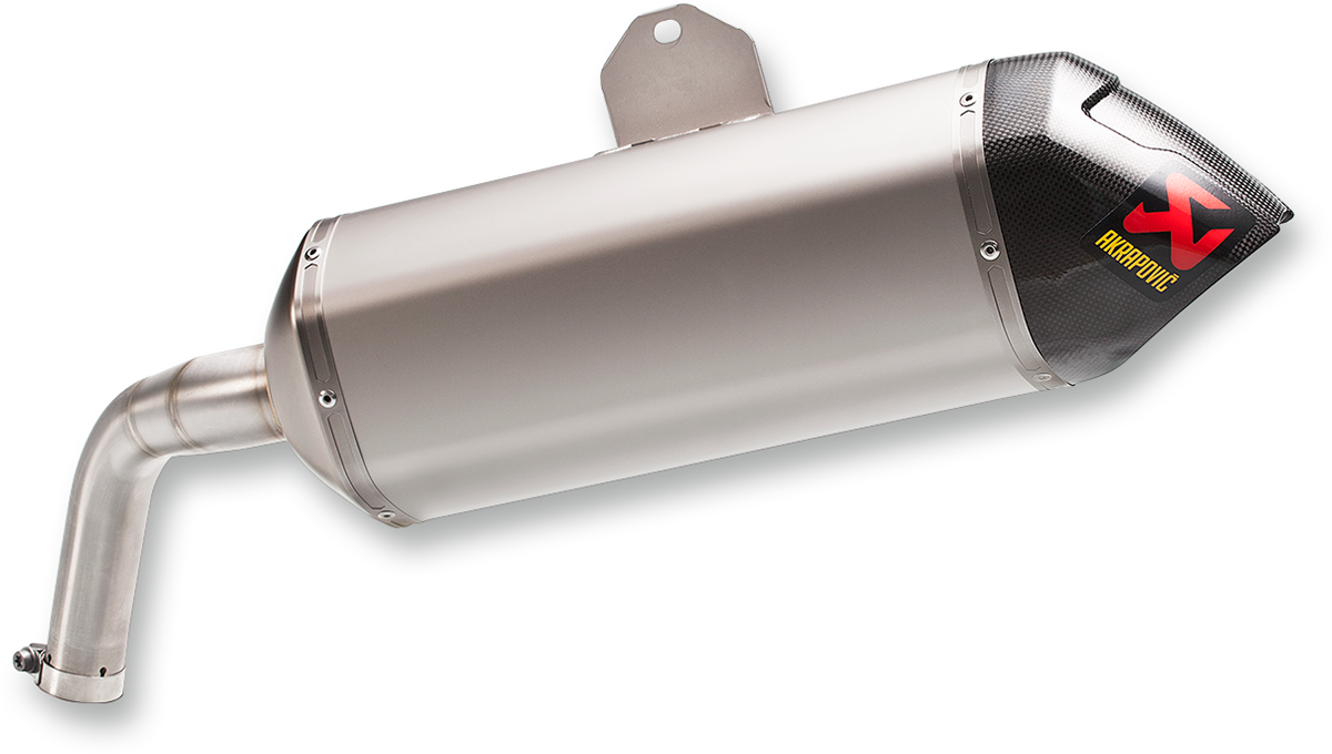Slip-On Line Muffler — Oval