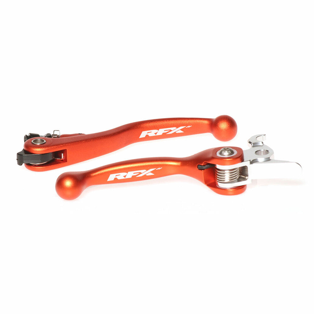 RFX FLEXIBLE LEVER SET ORANGE KTM BREMBO/MAGURA 09>