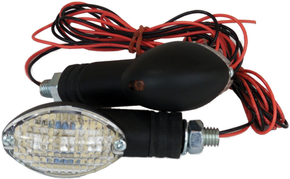 FIRE POWER CAT EYE MARKER LIGHT SET LED BLACK