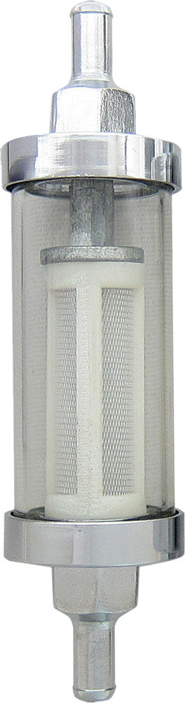 HARDDRIVE SEE-FLOW FUEL FILTER 3-1/4"X 1-1/8" 1/4" FUEL LINE