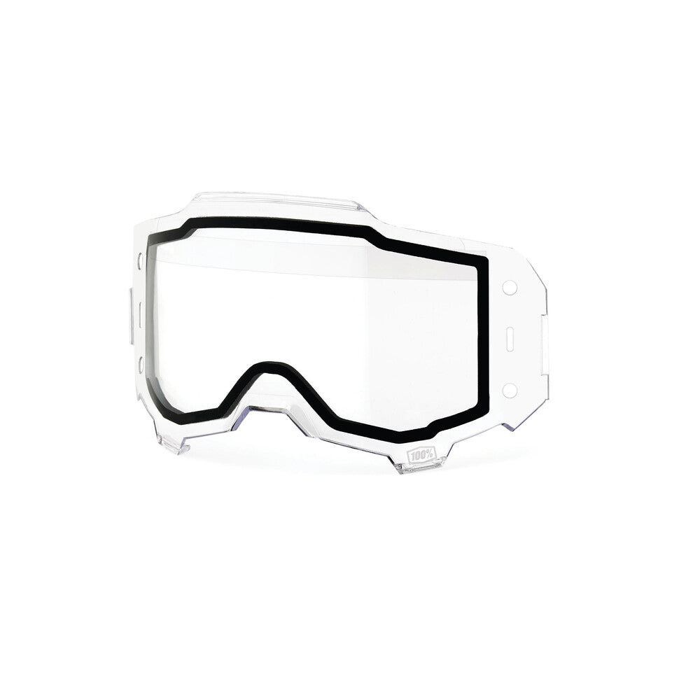 100 Percent Armega/Armatic Forecast Dual Pane Clear Lens