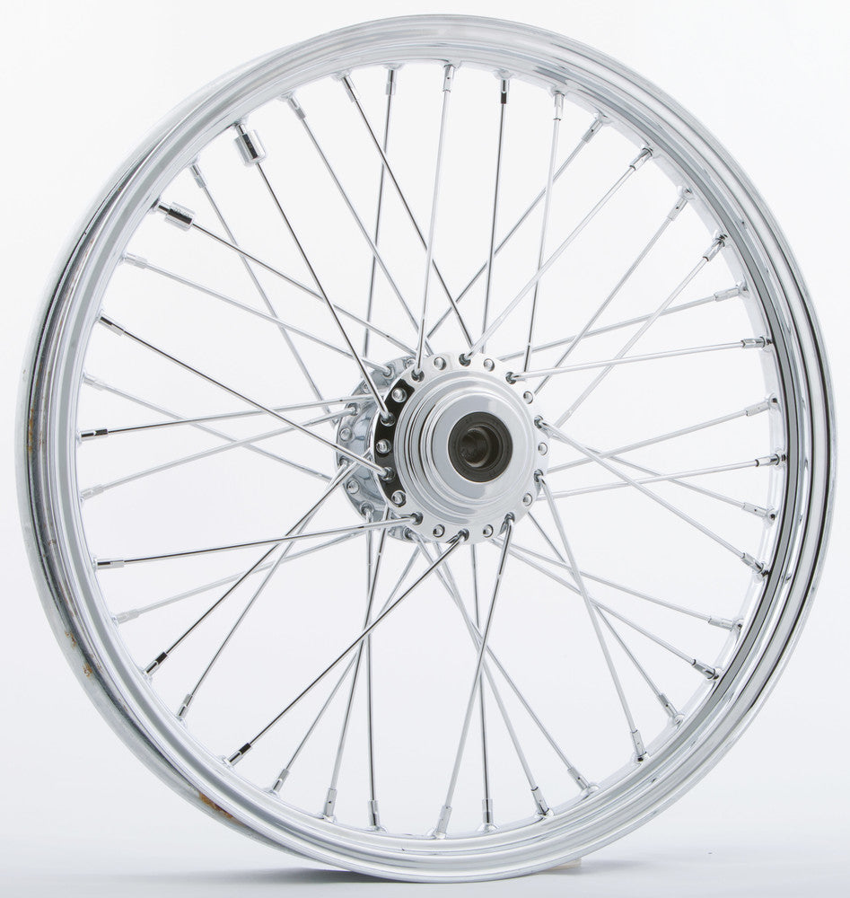 HARDDRIVE FR 40-SPK SD/DD CHROME 19X2.15 NG-HUB 3/4" AXL 00 LTR