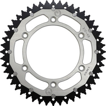 Moose Offroad Dual Sprocket Dual Sprocket - 48 Tooth - Silver - Honda