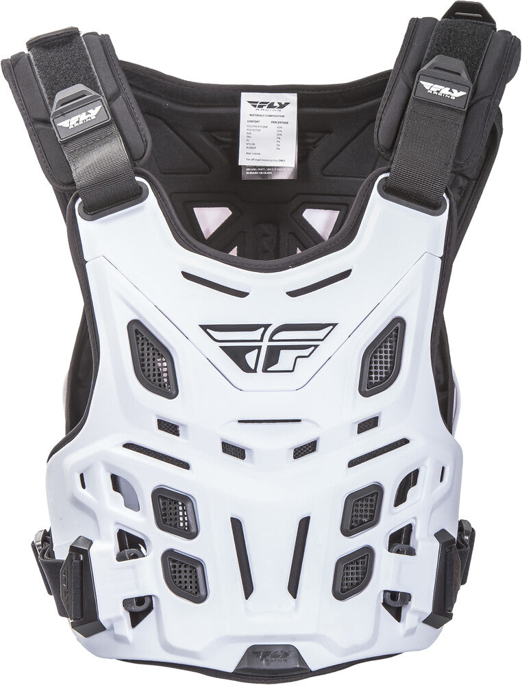 FLY RACING REVEL RACE ROOST GUARD WHITE