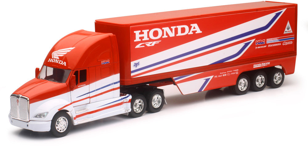 NEW-RAY REPLICA 1:32 SEMI TRUCK 17 HONDA RACE TRUCK