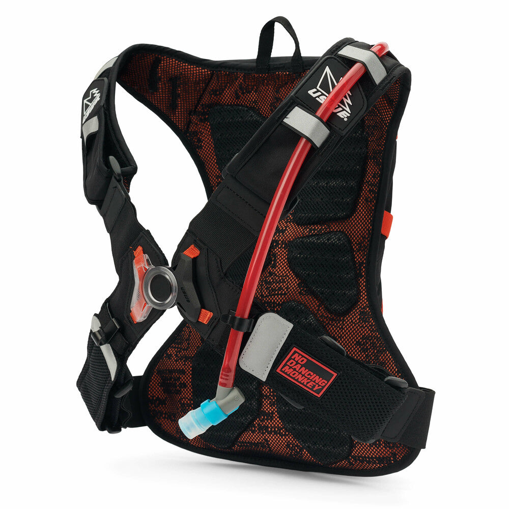 MOTO HYDRO 4 BLK/FTRY ORNG 3L ELITE PNP HYDRATION PACK