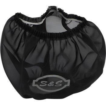 S&S Cycle Pre-filter Rain Sock - 1" Taller - Black - Super Sock Air Cleaner