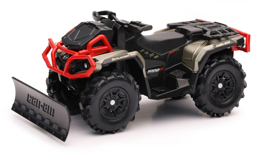 NEW-RAY 1:20 SCALE CAN-AM OUTLANDER X MR 1000R W/PLOW