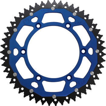 Moose Offroad Dual Sprocket Dual Sprocket - 51 Tooth - Blue - Yamaha