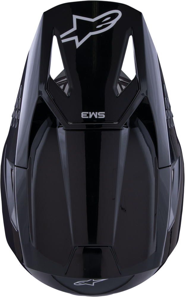 Alpinestars SM3 Solid Helmet Black Glossy
