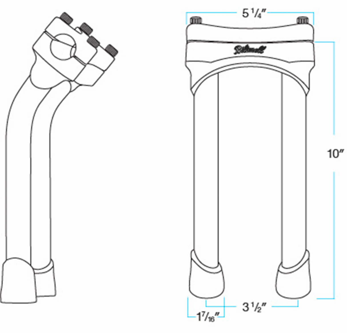 Murdock Handlebar Risers