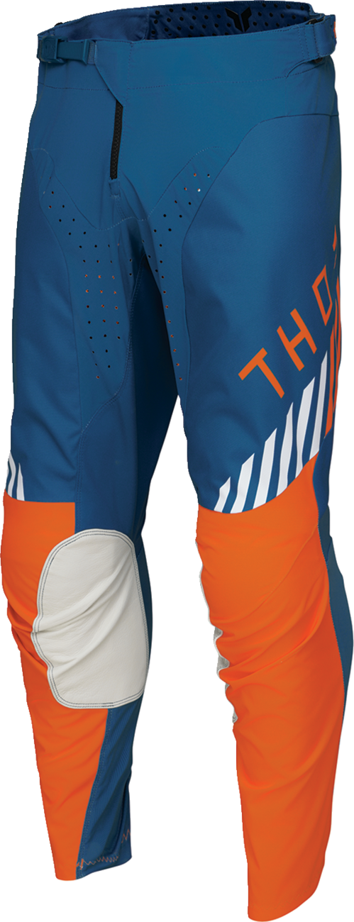 LAUNCHMODE Zone Pants — Orange/Blue