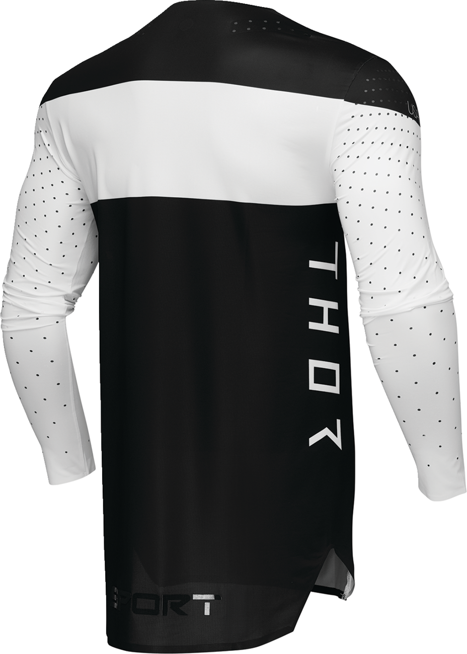 SPORTMODE Strike Jersey — White/Black