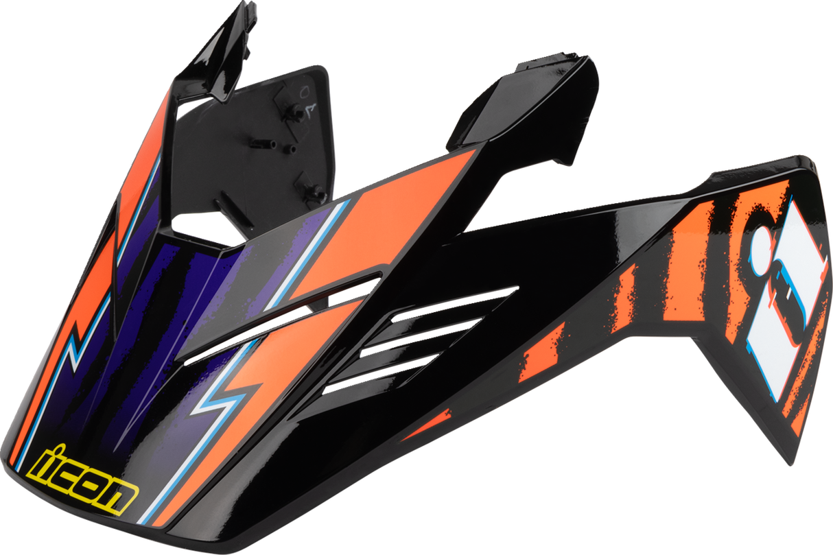 Icon Elsinore™ Helmet Peak — Rad Dawn