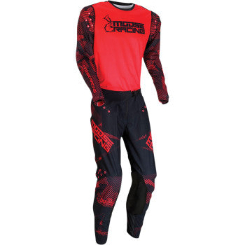MOOSE Racing Jersey Agroid Red/Black