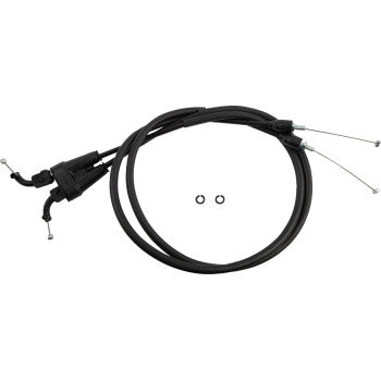 Moose Offroad Black Vinyl Throttle Cable Black Vinyl Throttle Cable - Stock Length - Gas Gas/Husqvarna/KTM