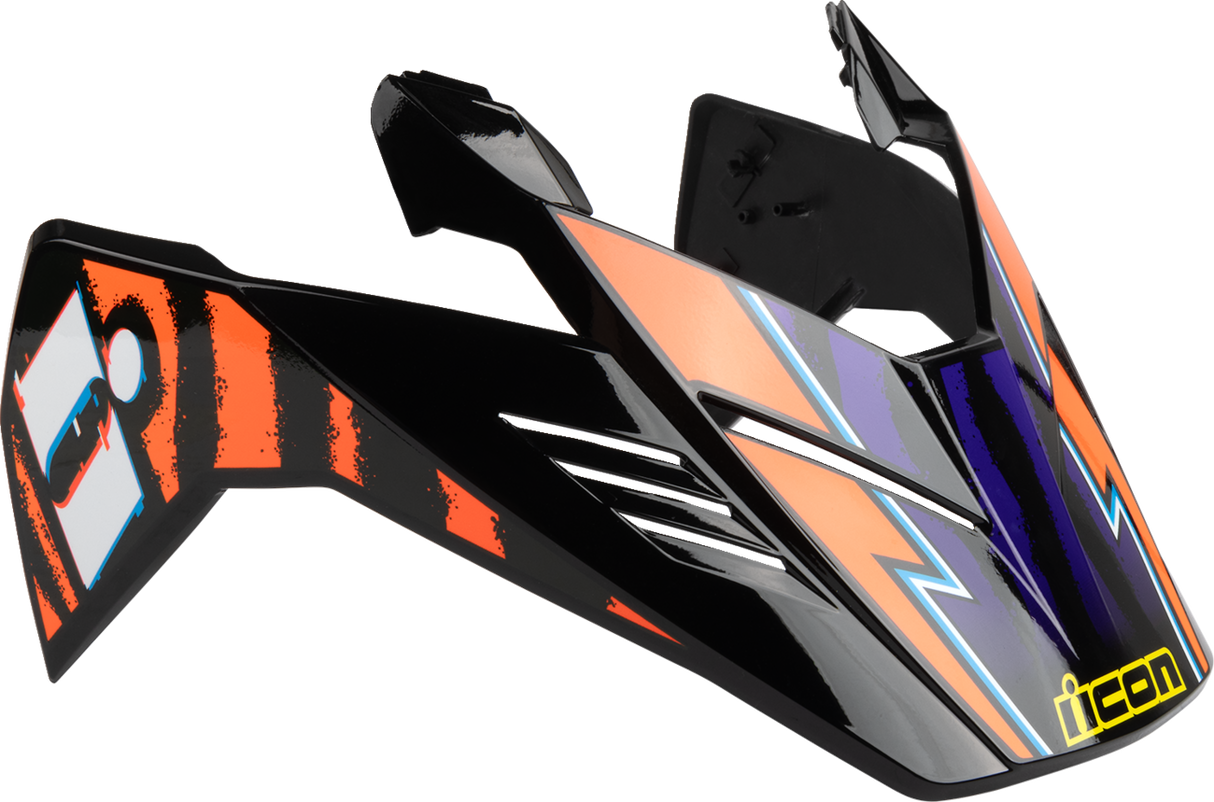 Icon Elsinore™ Helmet Peak — Rad Dawn