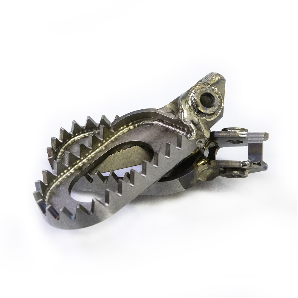 RFX FACTORY FOOTPEGS TITANIUM KTM/HUSQ/GAS