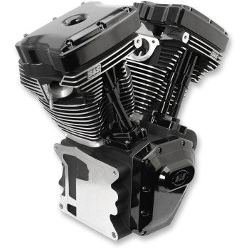 S&S Cycle T111 Long Block Engine - Black - Touring | Dyna