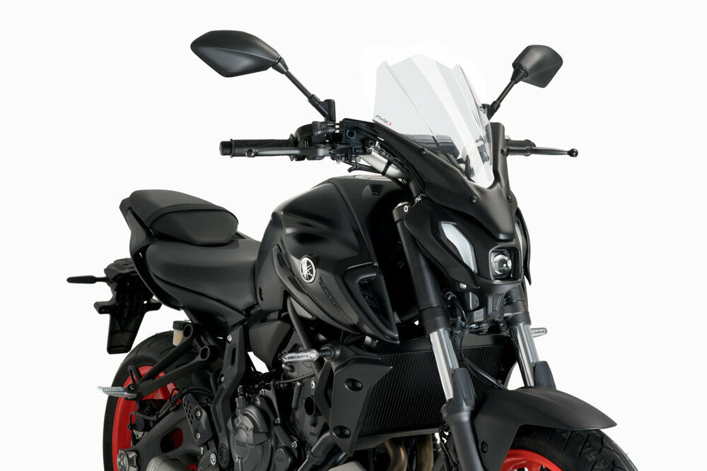 PUIG WINDSCREEN NAKED NEW GEN TOURING CLEAR YAM