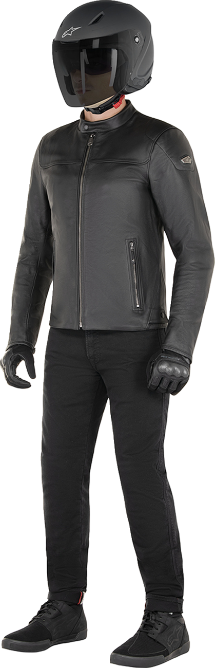 Blacktrack Leather Jacket