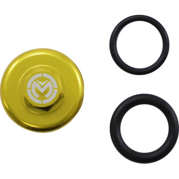 Moose Offroad Oil Cap Oil Cap - Yellow - Suzuki
