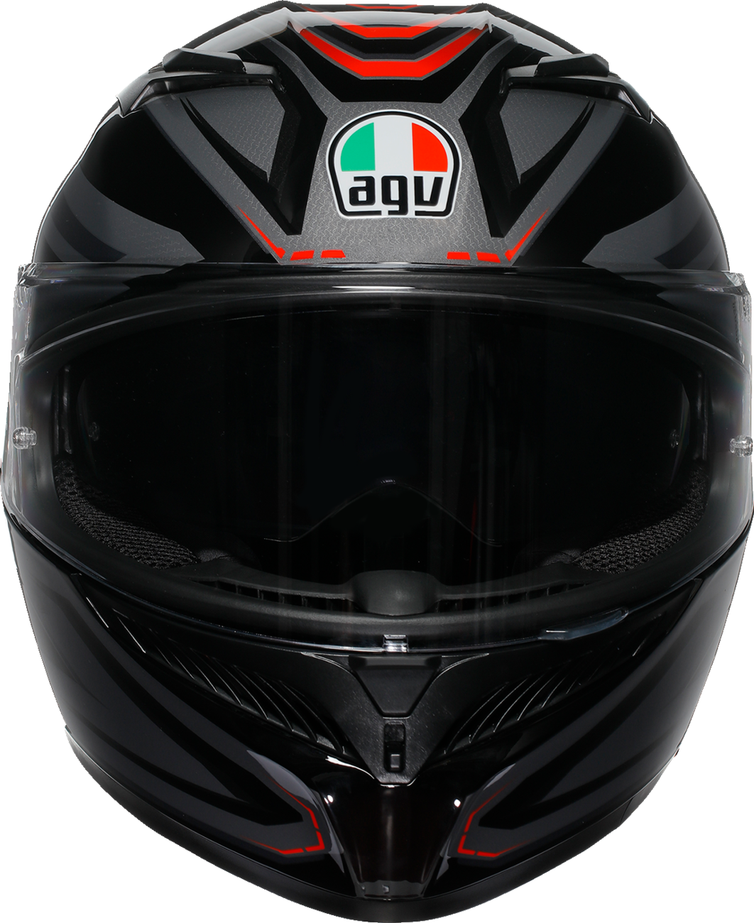 AGV K3 Syth Black/Red Helmet