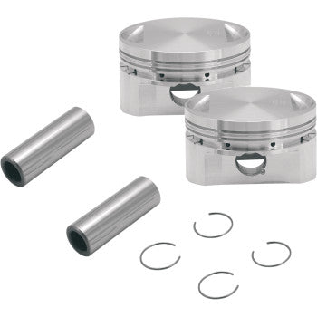 S&S Cycle Piston Kit - For 89" Stroker Kit - 3.500" - +0.020"