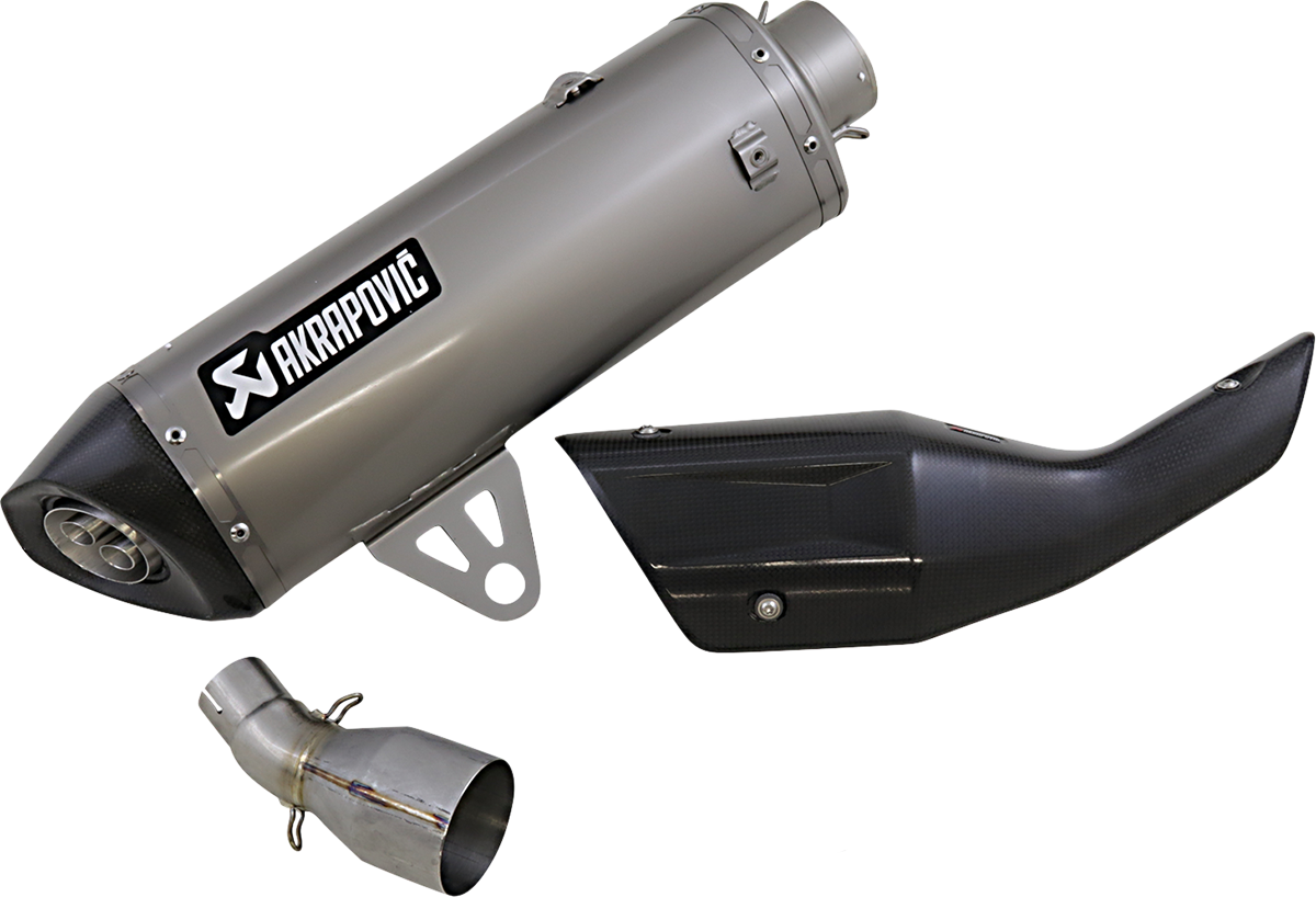 Titanium Slip-On Line Scooter Muffler