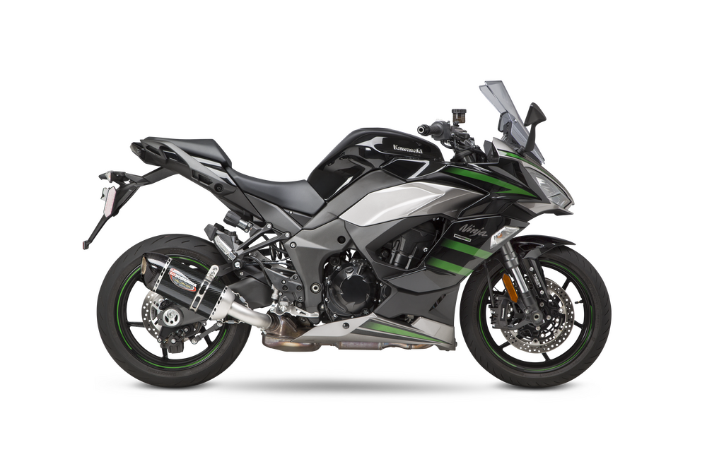 EXHAUST STREET ALPHA SLIP-ON SS/CF KAW