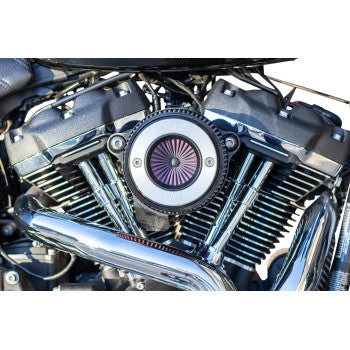 S&S Cycle Air Stinger Stealth Air Cleaner Kit - Chrome Ring