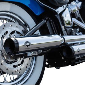 S&S Cycle Grand National Race Slip-On Mufflers - Harley-Davidson