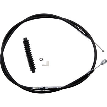High-Efficiency Black Vinyl Clutch Cable