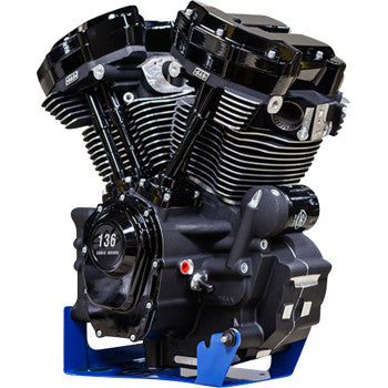 S&S Cycle MK136 Engine - 550G Camshaft - Oil Cooled - M8 Softail