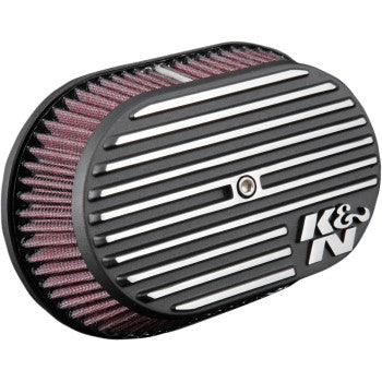 K & N Street Metal Air Intake Kit - Side Drift - Black - Twin Cam