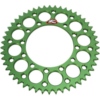 RENTHAL Ultralight Rear Sprocket - 50 Tooth - Green - Kawasaki