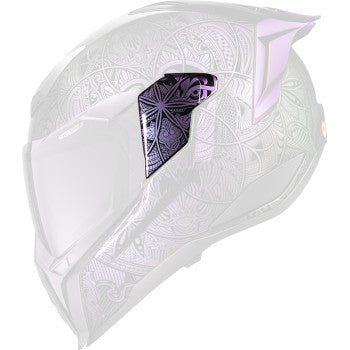 Icon Ultraflite™ Helmet Side Plates Opal Mandala