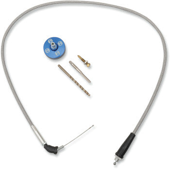 Moose Offroad Carburetor Cap Kit Carburetor Cap Kit - Blue - Yamaha