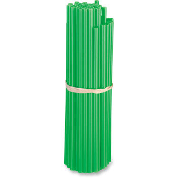 Moose Offroad Spoke Skins - Green - 21" - 80 Pack