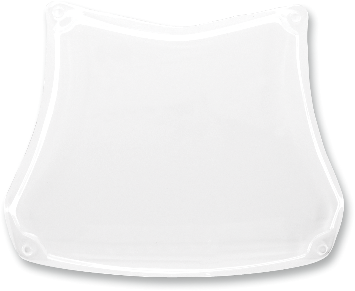 Sentinel Roost Deflector Clear Number Plate