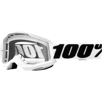 100 Percent Strata 2 Clear Lens Goggles