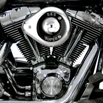 S&S Cycle Teardrop Air Cleaner Kit - Chrome