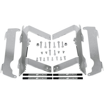 Moose Offroad Radiator Braces Radiator Braces - Silver - Yamaha