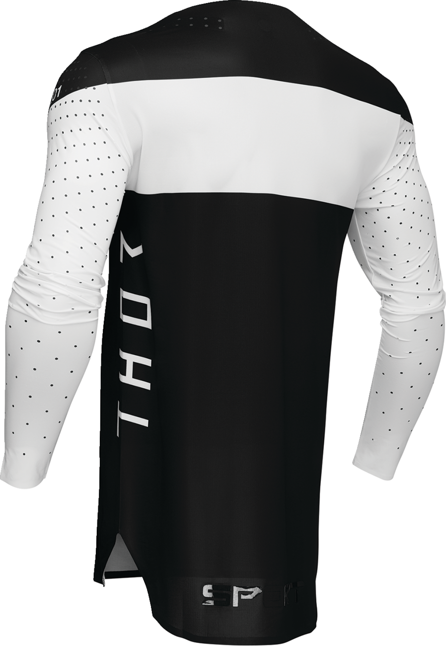SPORTMODE Strike Jersey — White/Black