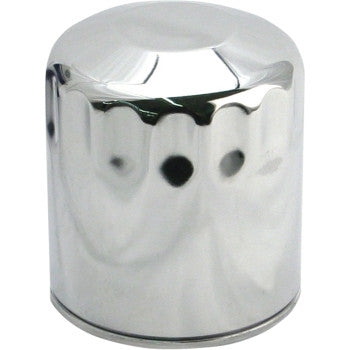 S&S Cycle Oil Filter - Chrome - Harley-Davidson
