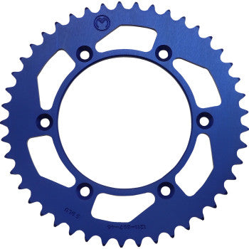 Moose Offroad Rear Aluminum Sprocket Rear Sprocket - Aluminum - 45 Tooth - Blue - Husaberg/Husqvarna/KTM