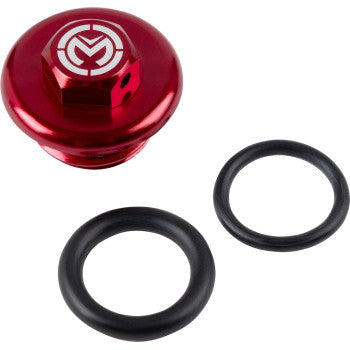 Moose Offroad Oil Cap Kit Oil Cap Kit - Red - Honda