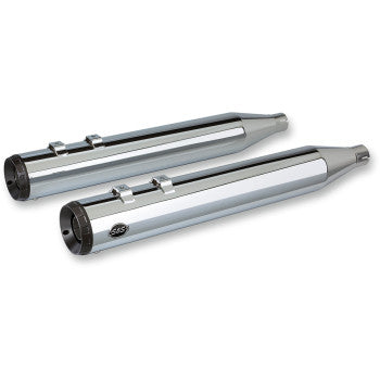 S&S Cycle Grand National Slip-On Mufflers - Harley-Davidson