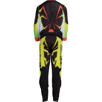 Moose Offroad Youth Agroid Mesh Pants Youth Agroid Mesh Pants - Hi-Viz/Black